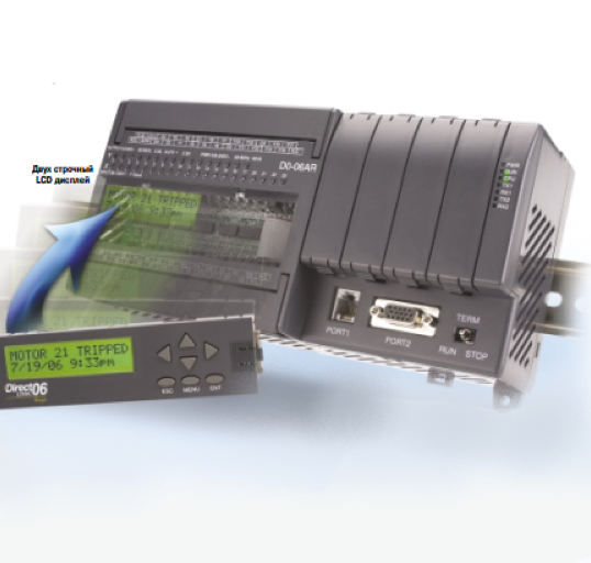 DirectLogic Dl06 со встроенным LCD дисплеем