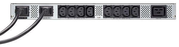 Задняя панель переключателя Eaton ATS 16 netpack