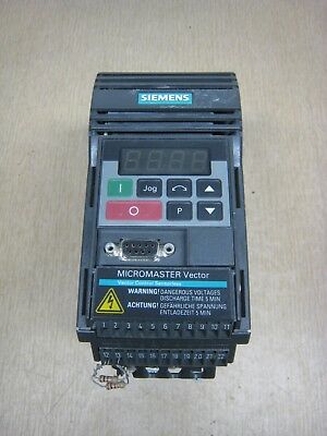 Частотный преобразователь Siemens Micromaster Vector
